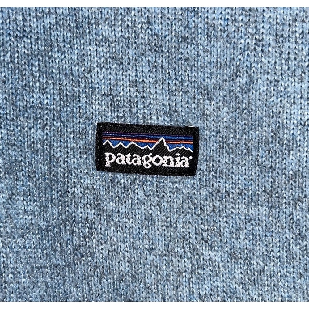 Patagonia - Women's Better Sweater Pullover 1/4 Zip Blue Fleece Sz M GorpCore